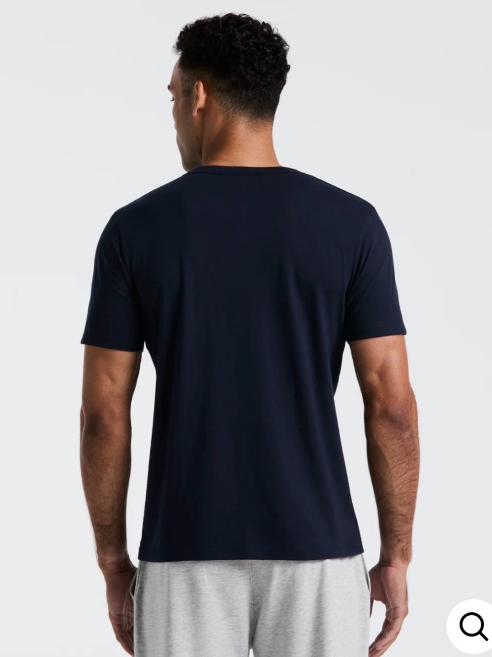Penguin Classic Henley Short Sleeve Shirt | Navy Blue | Size Medium